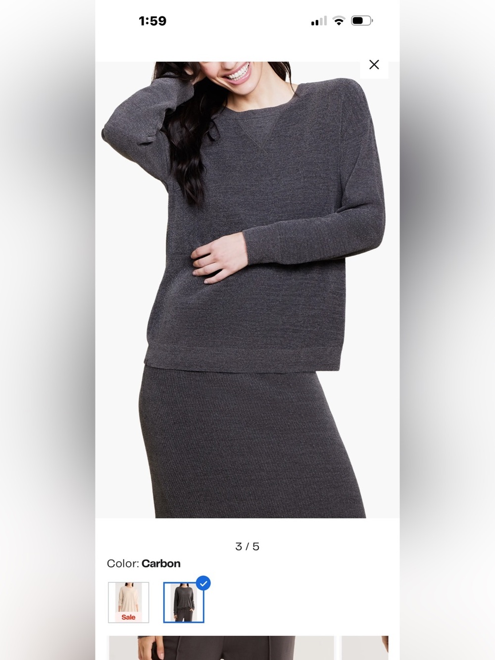 Barefoot Dreams Chic Ultra Lite Drop Sweater
